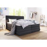 COLLECTION AB Boxspringbett »Ninoni«, inkl. Bettkasten, Topper und wahlweise mit LED-Beleuchtung, Liegefläche 180 x 200 cm