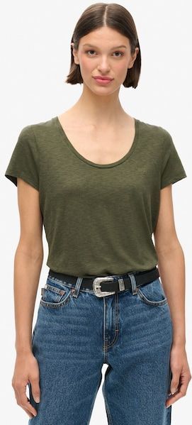 Superdry Kurzarmshirt »SCOOP NECK TEE«