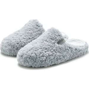 Elbsand Hausschuh, Pantolette, Pantoffel, Mule, Sandale, kuscheliges Fellimitat
