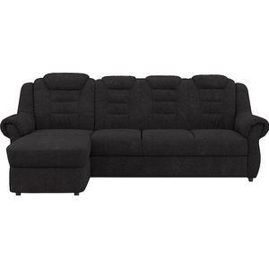 Home affaire Ecksofa »Boston L-Form«, Gemütliches Ecksofa mit hoher Rückenlehne in klassischem Design