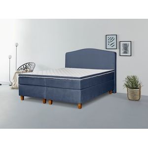 INOSIGN Boxspringbett »Jalma«, Füße aus massiver Birke ; Inkl. Topper