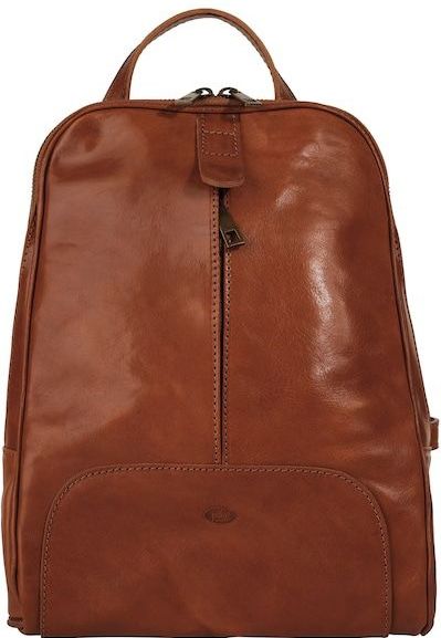 Piké Tagesrucksack, echt Leder, Made in Italy