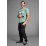 Man's World T-Shirt, Kurzarm, Regular Fit, mit Print, Rundhalsausschnitt