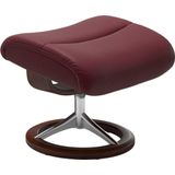 Stressless® Relaxsessel »View«, (Set, Relaxsessel mit Hocker), mit Signature Base, Größe L,Gestell Braun