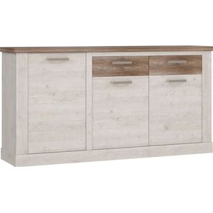 FORTE Sideboard »Duro«, mit Türen und Schubladen, im Landhausstil, Breite 172,2 cm