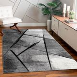 Paco Home Teppich »Mondial 113«, rechteckig, 13 mm Höhe, Kurzflor, modernes abstraktes Design
