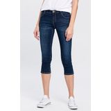Arizona Caprijeans »Ultra-Stretch«, extra-enger Schnitt, modischer Beinabschluss mit Schlitz