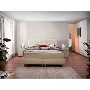 alina Boxspringbett »Luella«, ADA trendline Boxspringbett, inkl. Matratze und Viscoschaum-Topper