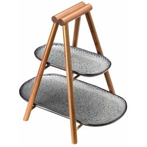 LEONARDO Etagere »Etagere Matera 31 cm anthrazit«