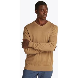 Tommy Hilfiger Strickpullover »ESSENTIAL COTTON V NECK«