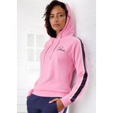 Vivance Hoodie, (1 tlg.), Hoodie mit Kontrast Einsätzen, Loungeanzug