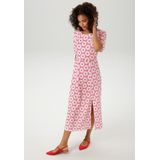 Aniston CASUAL Sommerkleid, allover mit Blüten bedruckt - NEUE KOLLEKTION