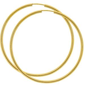 Vivance Paar Creolen »585/- Gelbgold glanz 50 mm«