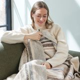IBENA Wohndecke »Kumba«, in neutralen Farbtönen
