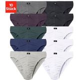 H.I.S Slip »Männer Unterhose«, (Packung, 10 St.), in Unifarben