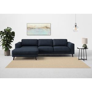 TRENDMANUFAKTUR Ecksofa »Lumber Jack, elegantes Designsofa, zeitlos modern, hoher Sitzkomfort«, wahlweise mit Bettfunktion u. Bettkasten, L-Form