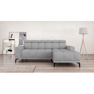 INOSIGN Ecksofa »CAZIE, Designsofa, L-Form, trendige Bubble-Optik,«, L-Form mit Wellenunterfederung, Recamiere rechts/links bestellbar