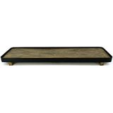 NOOR LIVING Servierplatte, (1 tlg.), aus exclusivem Mango-Holz