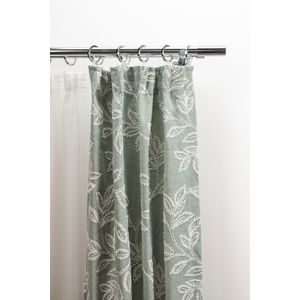 GARESA Gardinenstange »EASY«, 2 läufig-läufig, Wunschmaßlänge, Vorhanggarnitur, verlängerbar, Wandmontage, Aluminium, mit Ringe