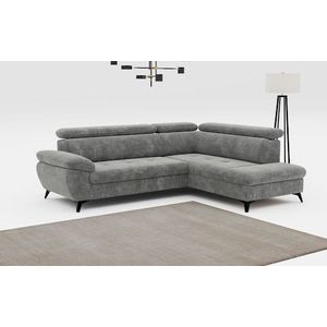COTTA Ecksofa »Hudson L-Form«, mit Kopfteilverstellung, wahlweise mit Bettfunktion & Bettkasten