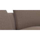 FLEXLUX Ecksofa »Torino, rund, L-Form, Sofa-Ecke mit Ottomane«, Modernes, organisches Sofa-Design, Kaltschaum, Wellenunterfederung