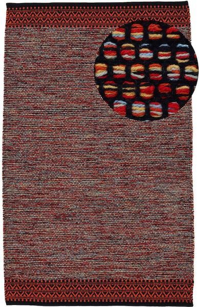 carpetfine Teppich »Kelim Mia«, rechteckig, 6 mm Höhe, Baumwolle Wendeteppich, Wohnzimmer