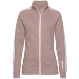 Bench. Loungewear Sweatjacke, mit Seitenstreifen und Stehkragen, Loungewear