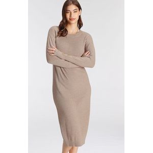 Laura Scott Strickkleid, mit Zierknöpfen