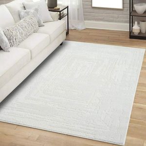 Carpet City Teppich »FLAIR171«, rechteckig, 11 mm Höhe, Kurzflor-Teppich, Skandi-Stil, Wohnzimmer