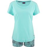 Buffalo Shorty, (2 tlg.), mit gemusterter Shorts und softem Basic T-Shirt