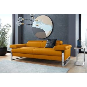 W.SCHILLIG 2-Sitzer »finn«, German Design Award 2016, Fußgestell Chrom glänzend, Breite 210 cm