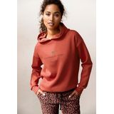LASCANA Hoodie, Lounge-/Kapuzenpullover mit Print vorne, Loungewear