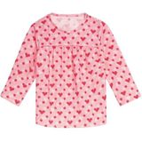 Trigema Sweatshirt »TRIGEMA Langarmshirt mit süßem Herzchen-Muster«
