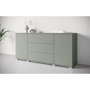 INOSIGN Sideboard »Kenia«, (1 St.), Modernes Sideboard mit 3 Schubladen und 4 Fächern, Breite 150 cm