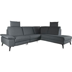 alina Ecksofa, inkl. Kopfstützen, wahlweise mit Relaxfunktion, Breite: 267 cm