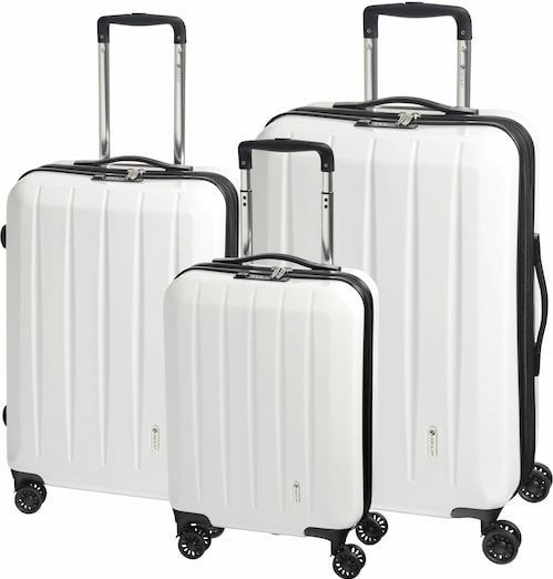 CHECK.IN® Trolleyset »London 2.0«, (Set, 3 tlg.), Kofferset, Gepäckset, klein mittel groß, Handgepäck, Aufgabegepäck