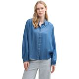 TOM TAILOR Hemdbluse, mit Kent Kragen