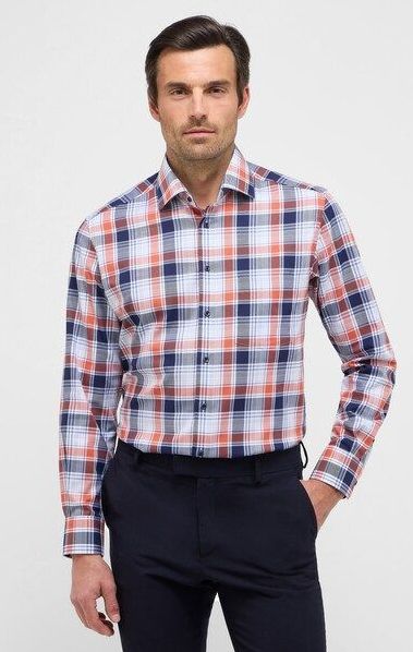 Eterna Langarmhemd »MODERN FIT«, NON IRON (bügelfrei)