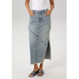 Aniston CASUAL Jeansrock, mit raffiniertem Seitenschlitz - NEUE KOLLEKTION