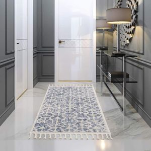 Carpet City Teppich »Art 1271«, rechteckig, 7 mm Höhe, Läufer, Kurzflor, Skandi-Muster, ideal für Wohnzimmer & Schlafzimmer