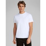 Calvin Klein Jeans T-Shirt »SS SMOOTH CTTN SOLID CREWNK TEE«, mit Logo