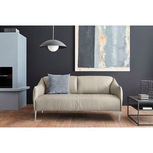 W.SCHILLIG 2,5-Sitzer »sally«, mit Metallfüßen in Silber matt, Breite 174 cm