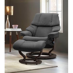 Stressless® Relaxsessel-Set »Reno«, mit Hocker, mit Classic Base, Größe S, M & L, Gestell Wenge
