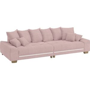 Mr. Couch Big-Sofa »Nikita II«, mit RGB-LED Beleuchtung, wahlweise mit Kaltschaum