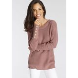 Laura Scott Strickpullover, mit Zierknöpfen