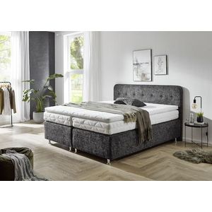 Westfalia Schlafkomfort Boxspringbett »Sapporo«, Inkl. Zierkissen, wählbar in H2, H3 & H4