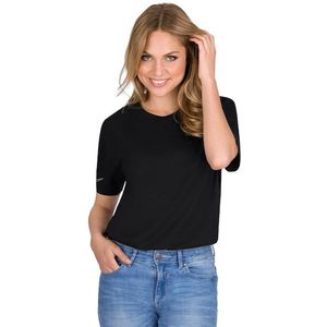 Trigema T-Shirt »TRIGEMA T-Shirt aus 100% Biobaumwolle«, (1 tlg.)