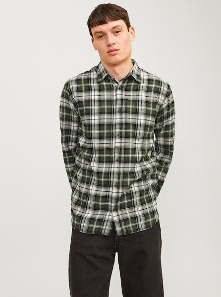Jack & Jones Langarmhemd »JJJOSHUA FALL FLANNEL SHIRT LS«