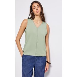 STREET ONE Shirttop, mit Häkel Details