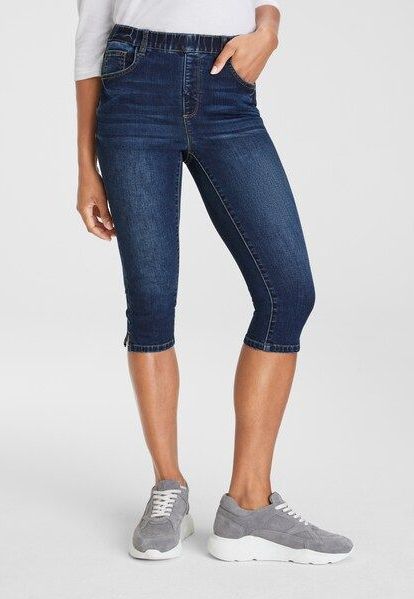 Arizona Caprijeans »Ultra-Stretch«, extra-eng geschnittene Beinform, hoher Bund, in Capri-Länge